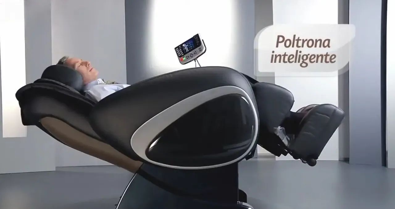 Cadeira de Massagem Relaxmedic Luxury EC380ERM - Foto 3