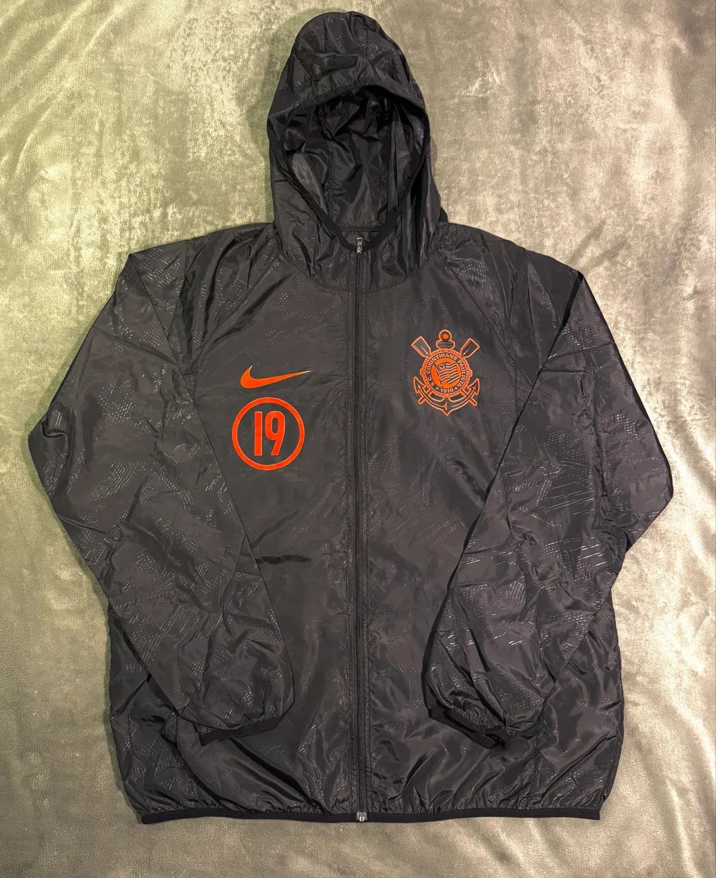 Casaco Corinthians 2025 - Capa de Chuva - Total 90