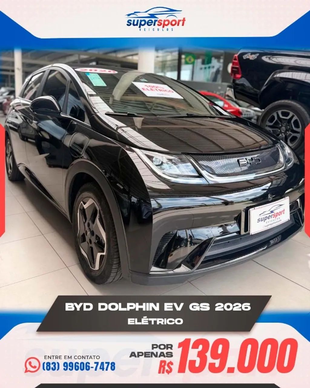 BYD Dolphin EV (Elétrico) 2026