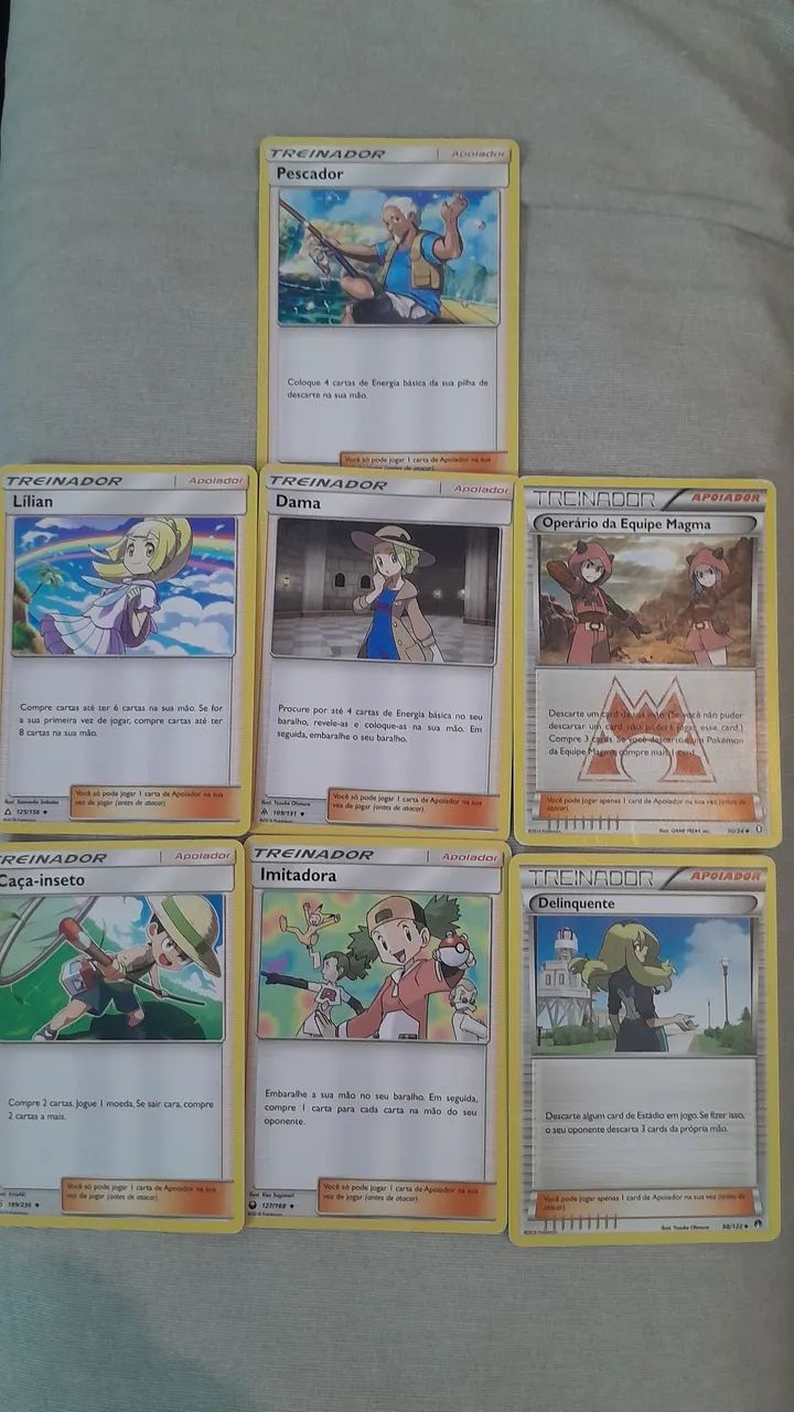 Carta POKÉMON treinador 
