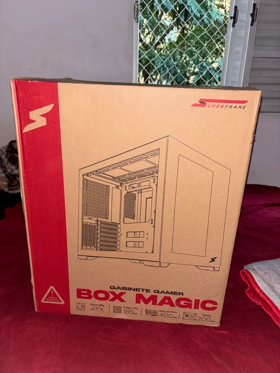 Gabinete Gamer SuperFrame Box Magic Display 13.3 - Foto 2