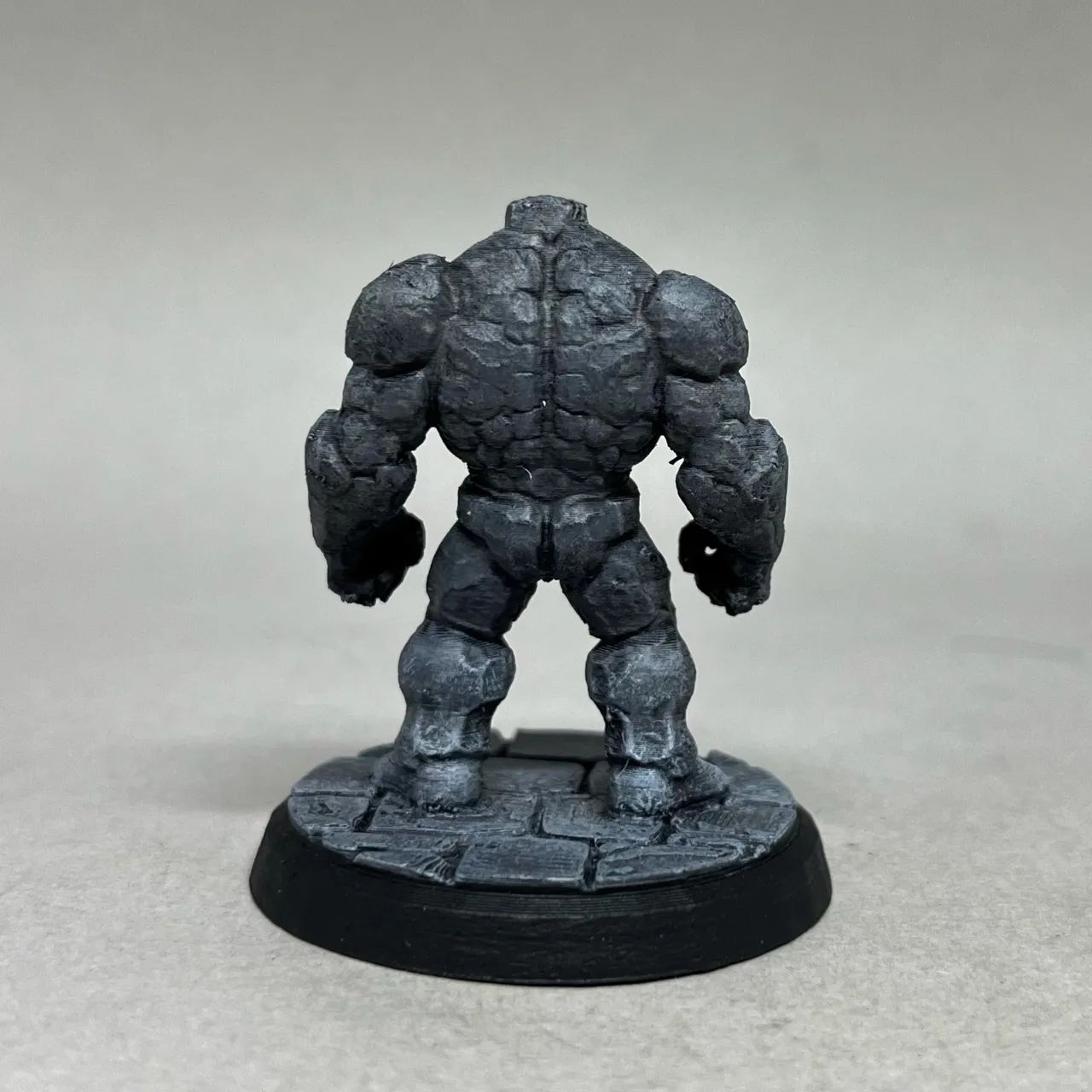 Miniatura Golem RPG de Mesa Impressão 3D - Foto 3
