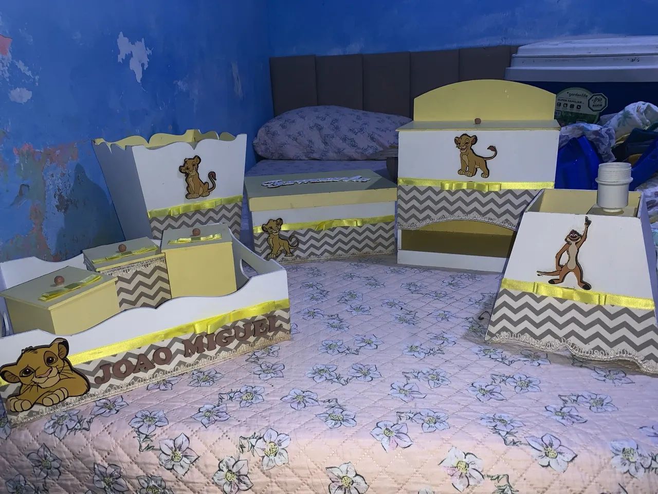 Kit infantil rei leão 
