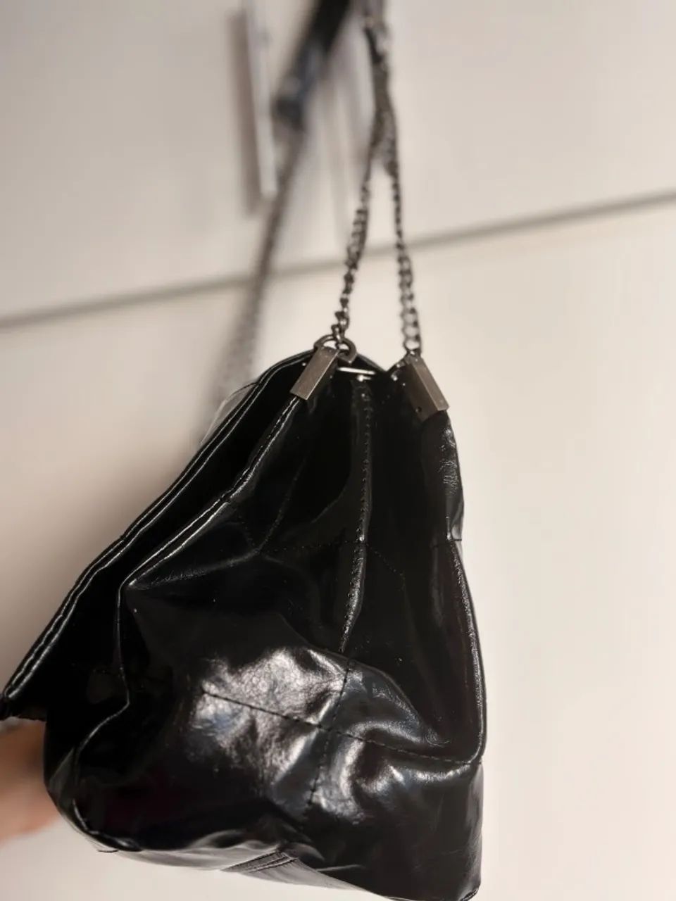 Bolsa preta estilo Zara  - Foto 2