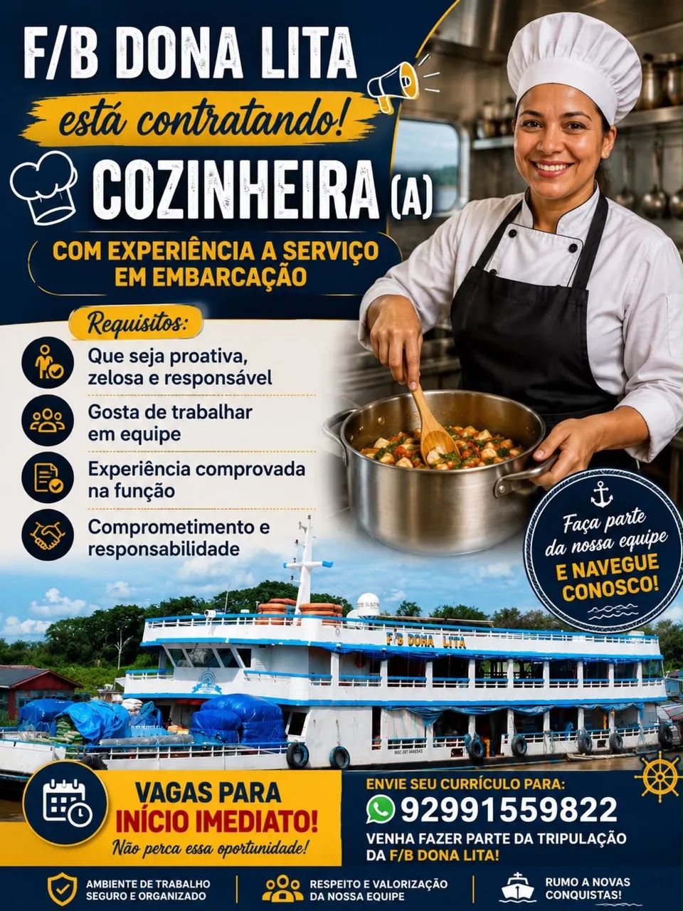 Vaga de emprego 