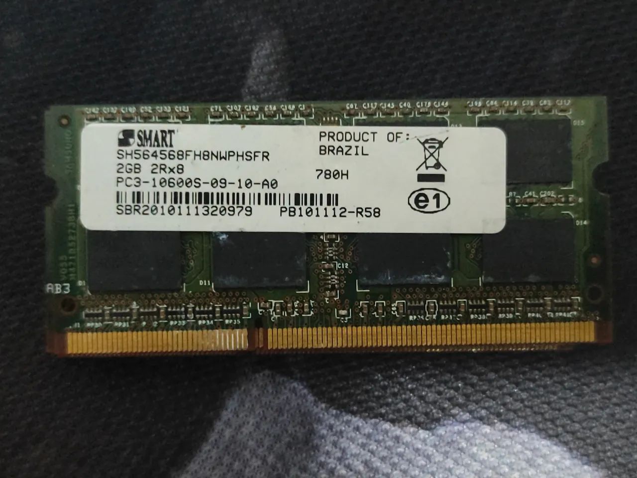 Memoria Ram DDR3 2gb Notebook