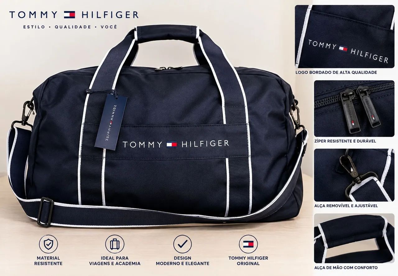 Bolsa de Viagem Tommy Hilfiger - Com Estilo e Praticidade