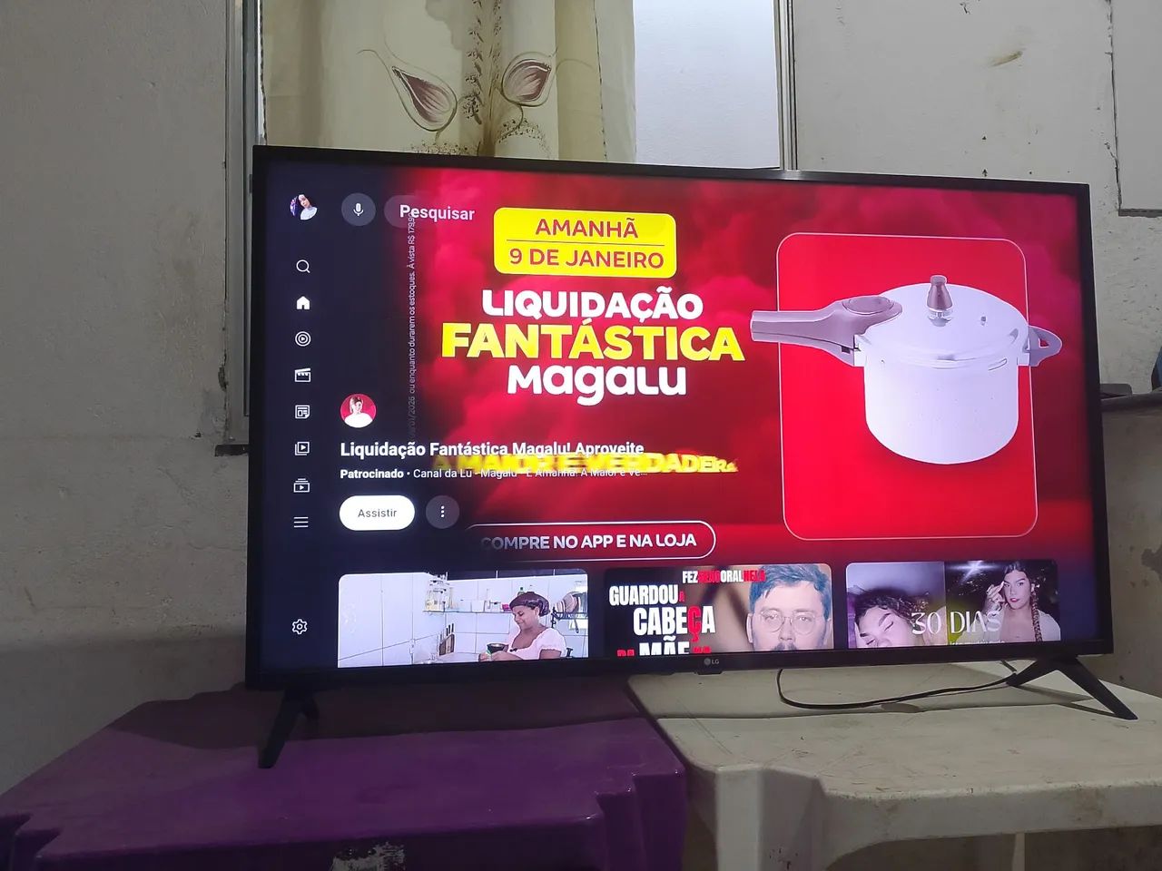 Tv LG 50 polegadas  - Foto 3