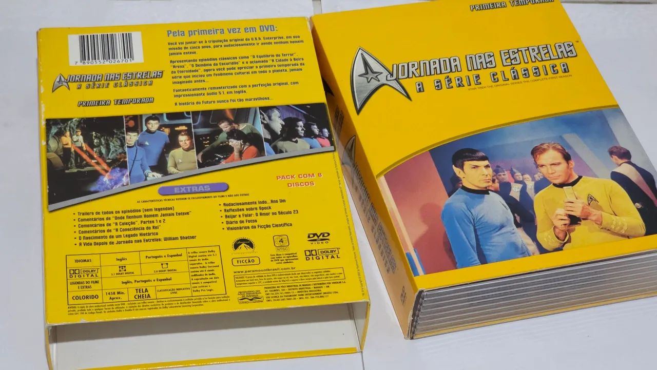 Jornada nas Estrelas 1a Temporada Completa (Star Trek) - Foto 3