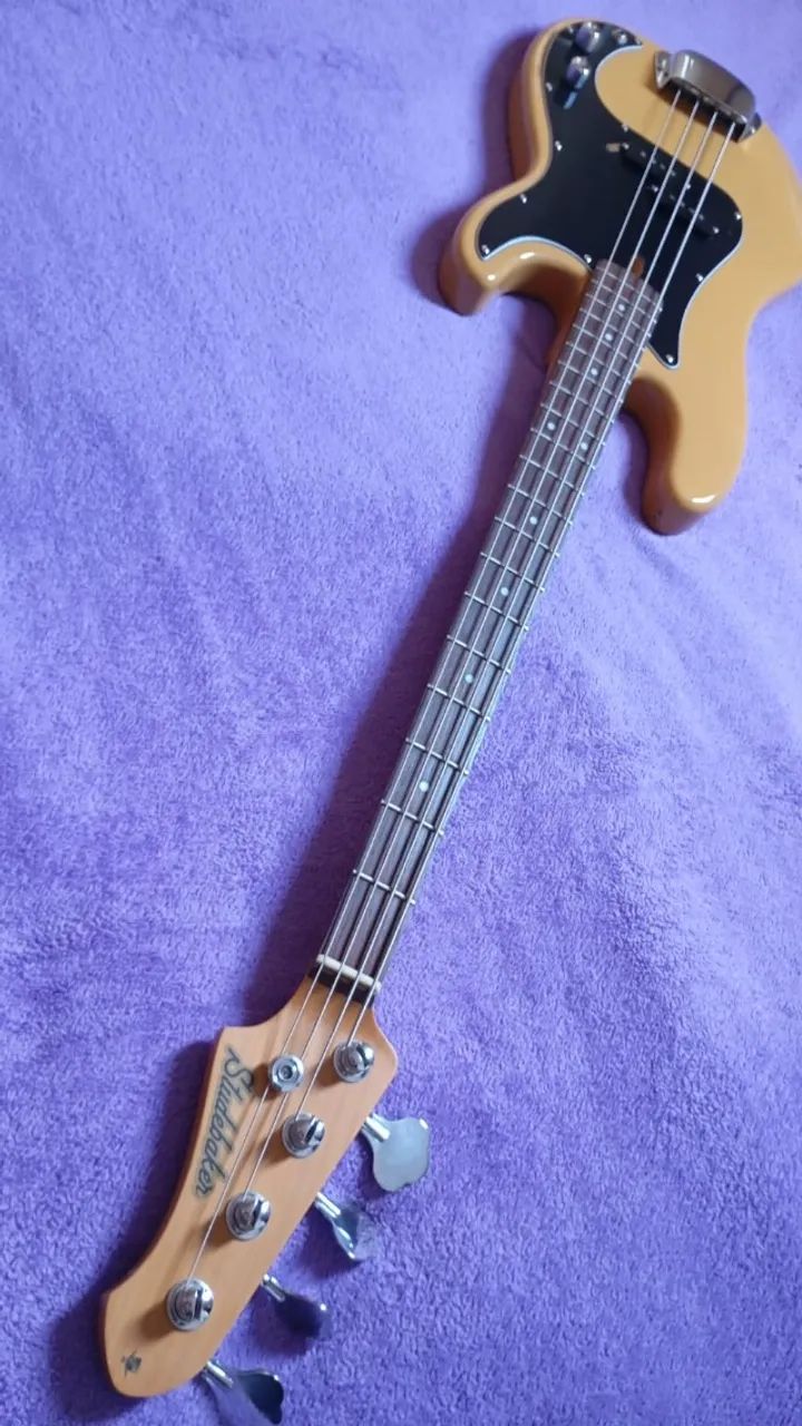 Baixo Studebacker Precision venda ou troca  - Foto 3