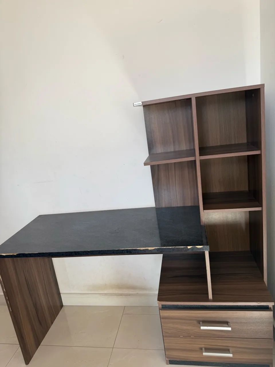 Escrivaninha com Estante e Gavetas  - Foto 2