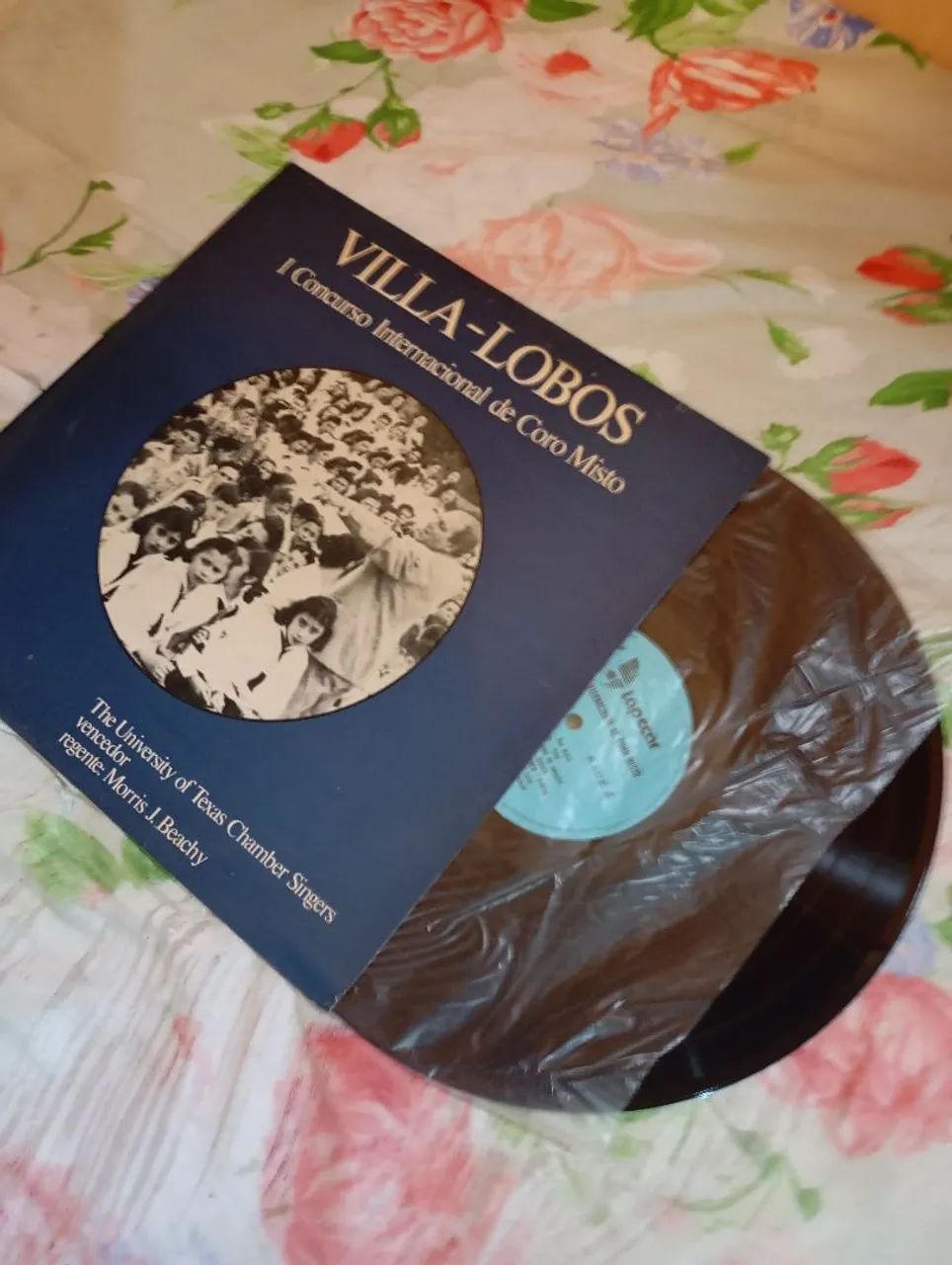 Lote 4 discos maestro Heitor villa-lobos - Foto 2