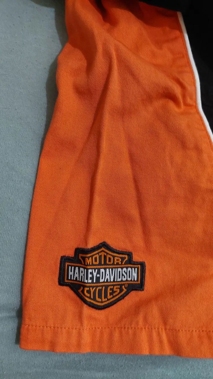 Camisa harley davidson  tamanho  p - Foto 4