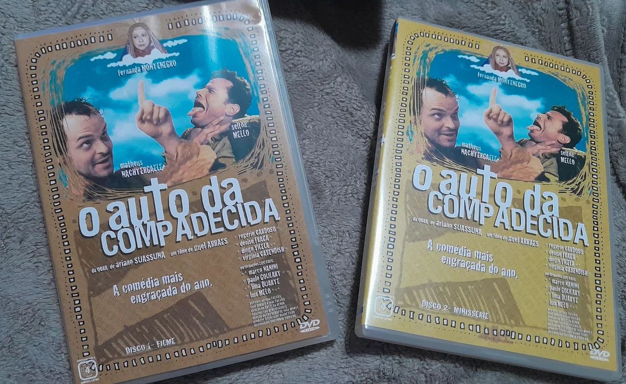 Dvd Duplo Auto da Compadecida (Filme e Série)  - Foto 3