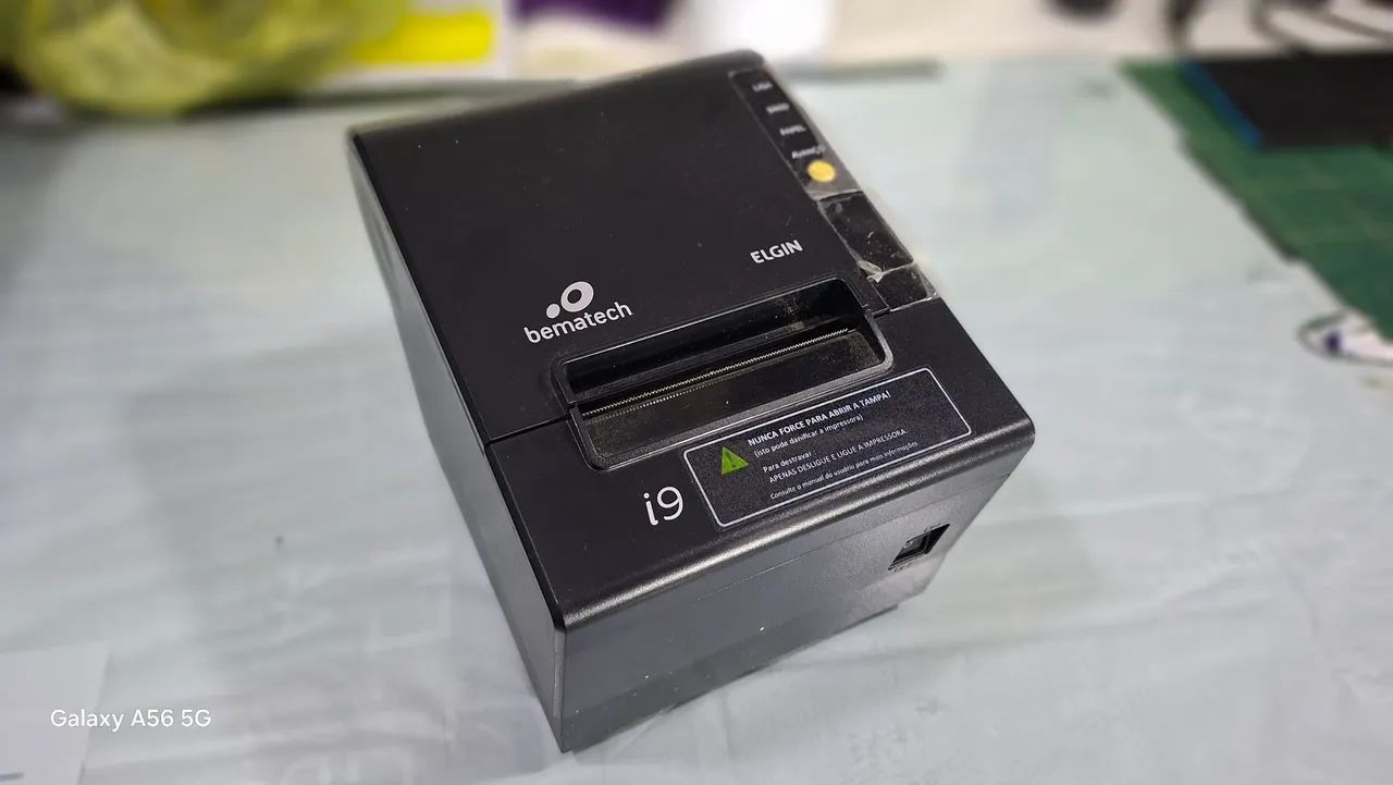 Impressora Térmica Elgin Bematech i9 USB Serial Ethernet Preta - Funcionando - Foto 3