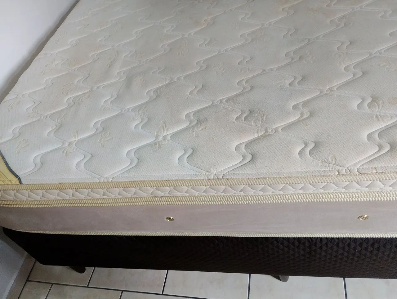 Cama Box King Size na marca Herval molas ensacadas - Foto 5