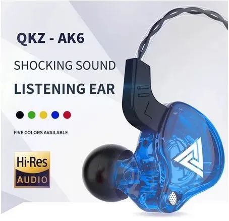Fone de Ouvido QKZ AK6 Original com Microfone Integrado - Foto 6