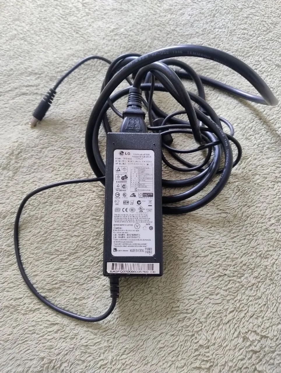 Fonte Adaptador LG "LCAP07F" Bivolt 