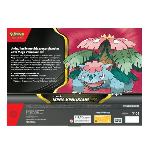 Pokemon Box de coleção Mega Venusaur Ex - Foto 3