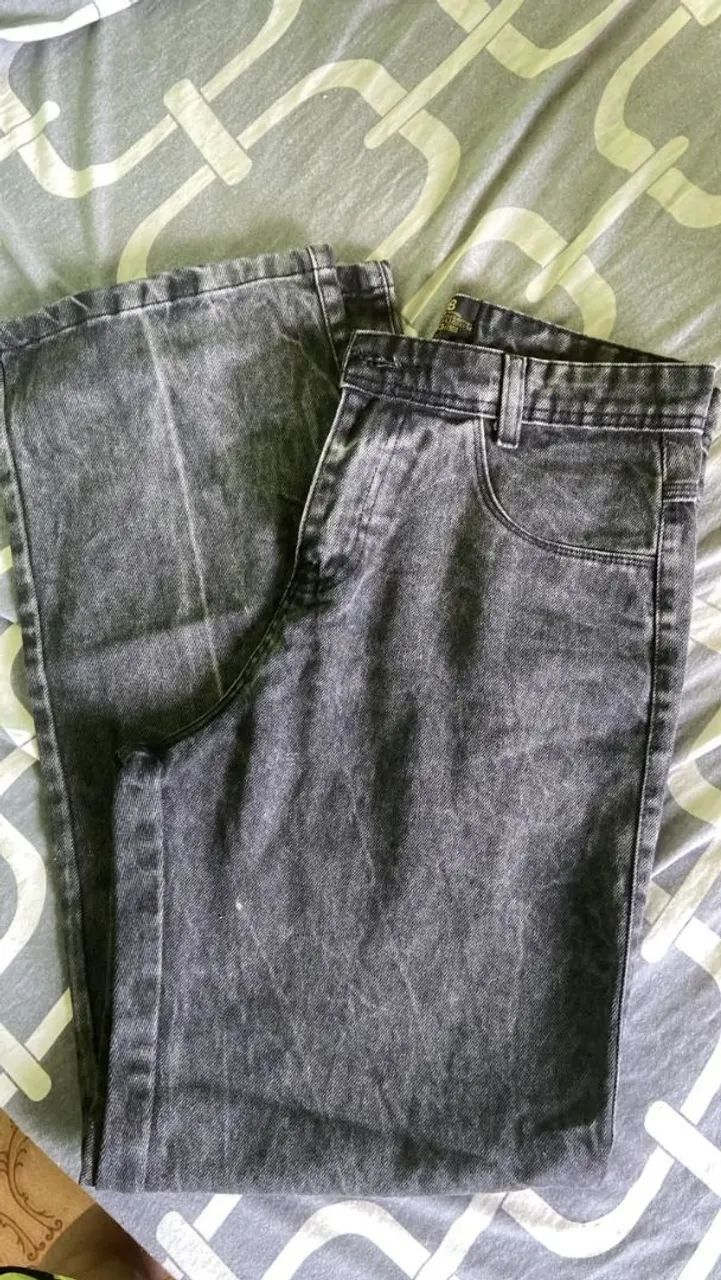 Calça jeans feminina Wide Leg 