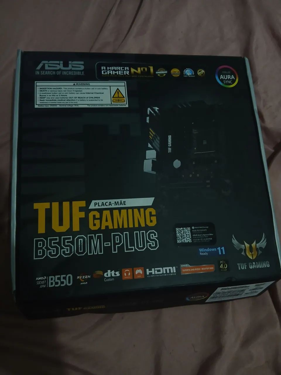 Placa mãe B550-PLUS TUF GAMING - Foto 2