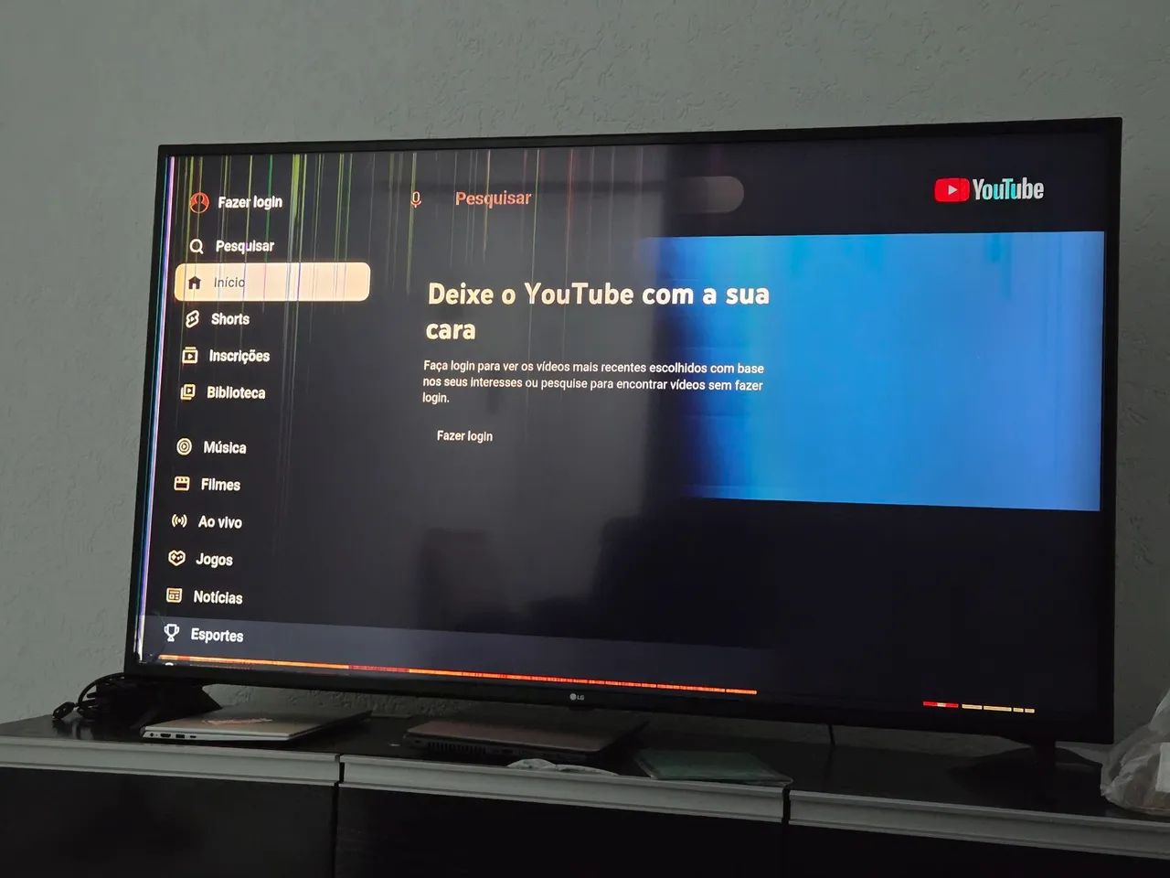 TV LG 60 polegadas para tirada de peças  - Foto 5
