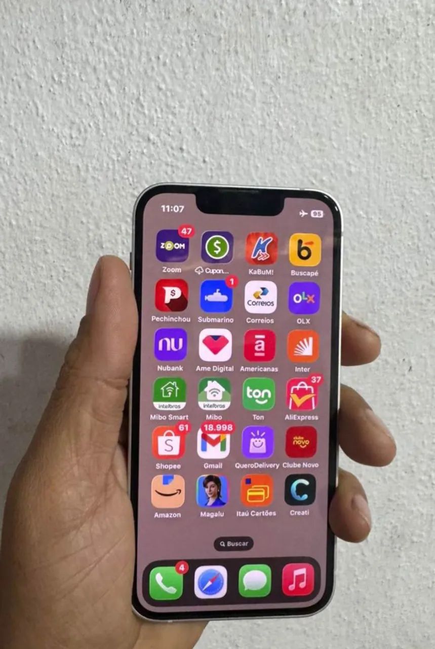 iPhone 13 mini completo 128gb,iCloud livre face id ok funcionando tudo em estado de novo  - Foto 4
