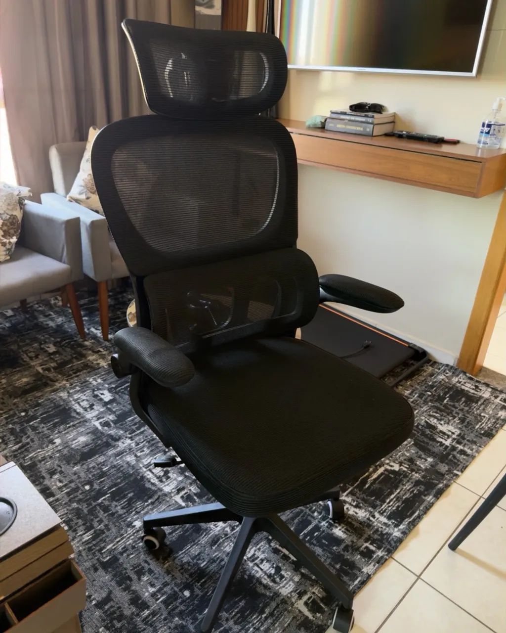 Cadeira Ergonômica Nova  - Foto 4