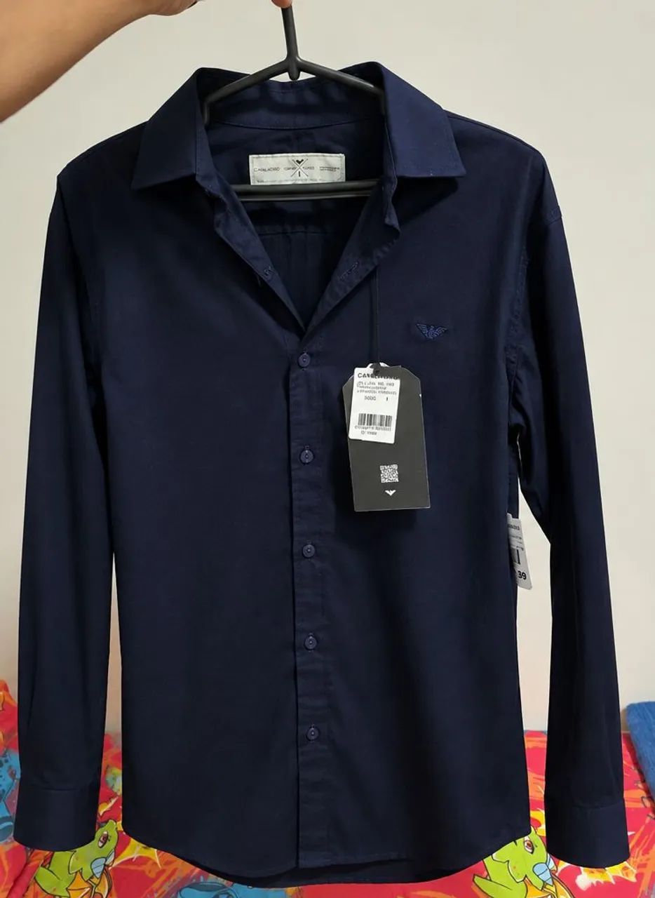 Camisa social masculina