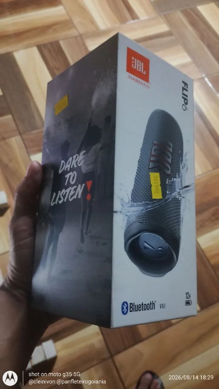 Caixa vazia JBL Flip 6 original - Foto 2