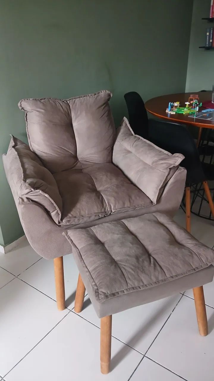 Poltrona com encosto  - Foto 2