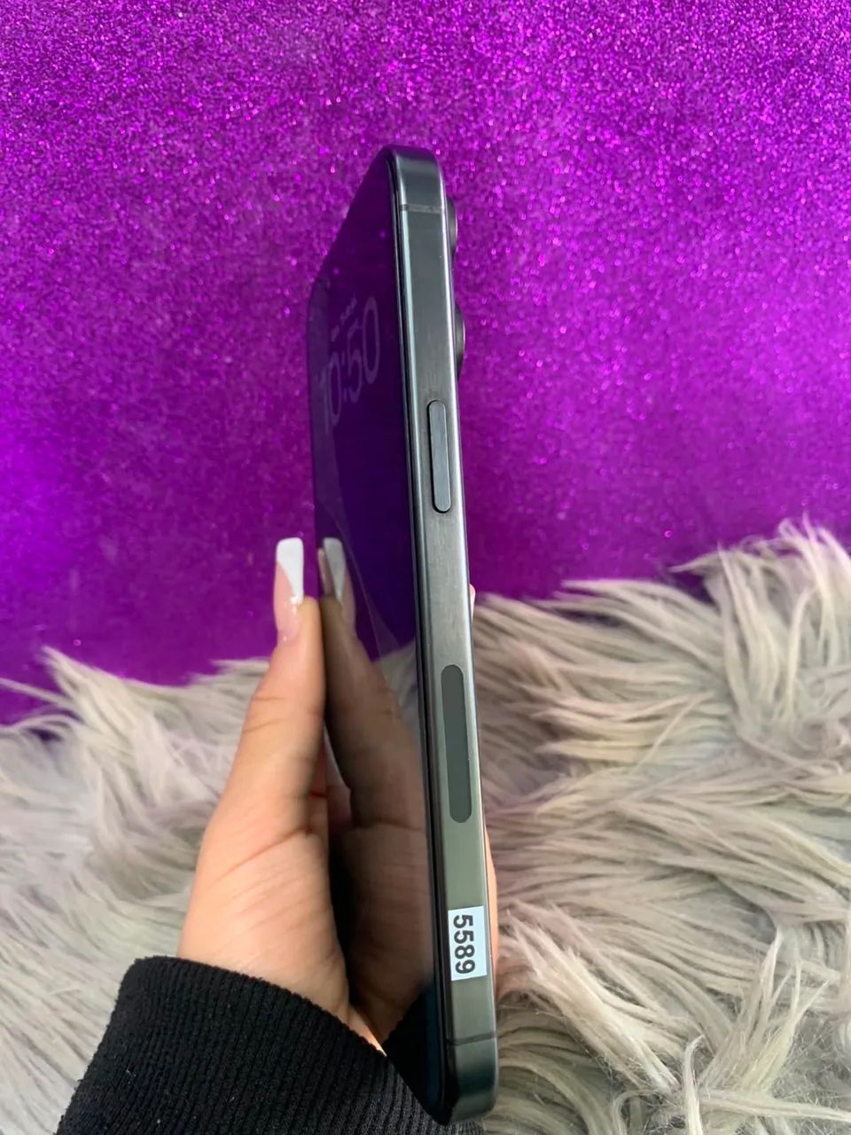 ?*IPHONE 15 PRO MAX 256GB* ?PRETO  ?87% ?R$4.149,00  - Foto 3