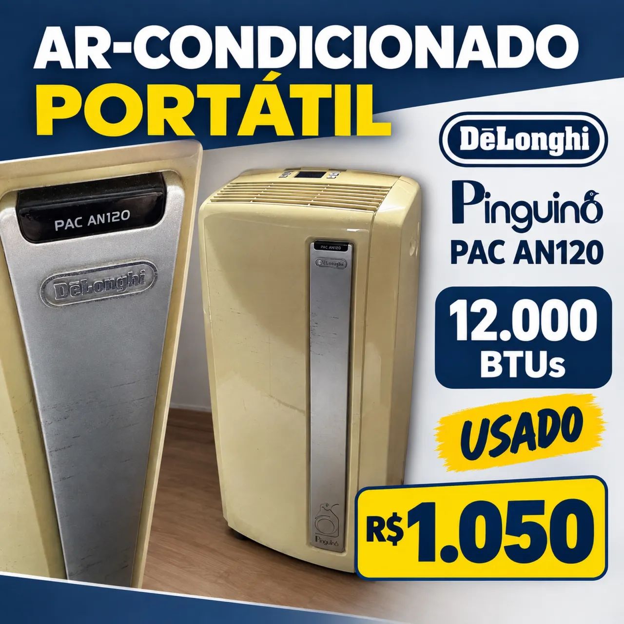Ar condicionado portátil pinguino  - Foto 3