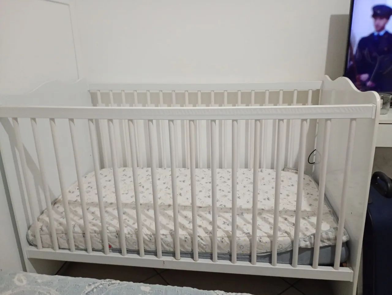 Berço+Colchão Infantil 