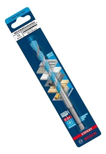 BROCA 10 mm BOSCH MULTICONSTRUTION HEX9 - Foto 3