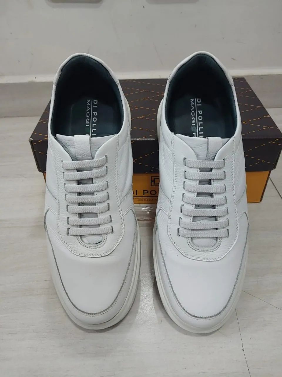 Tênis Branco Casual - Foto 4