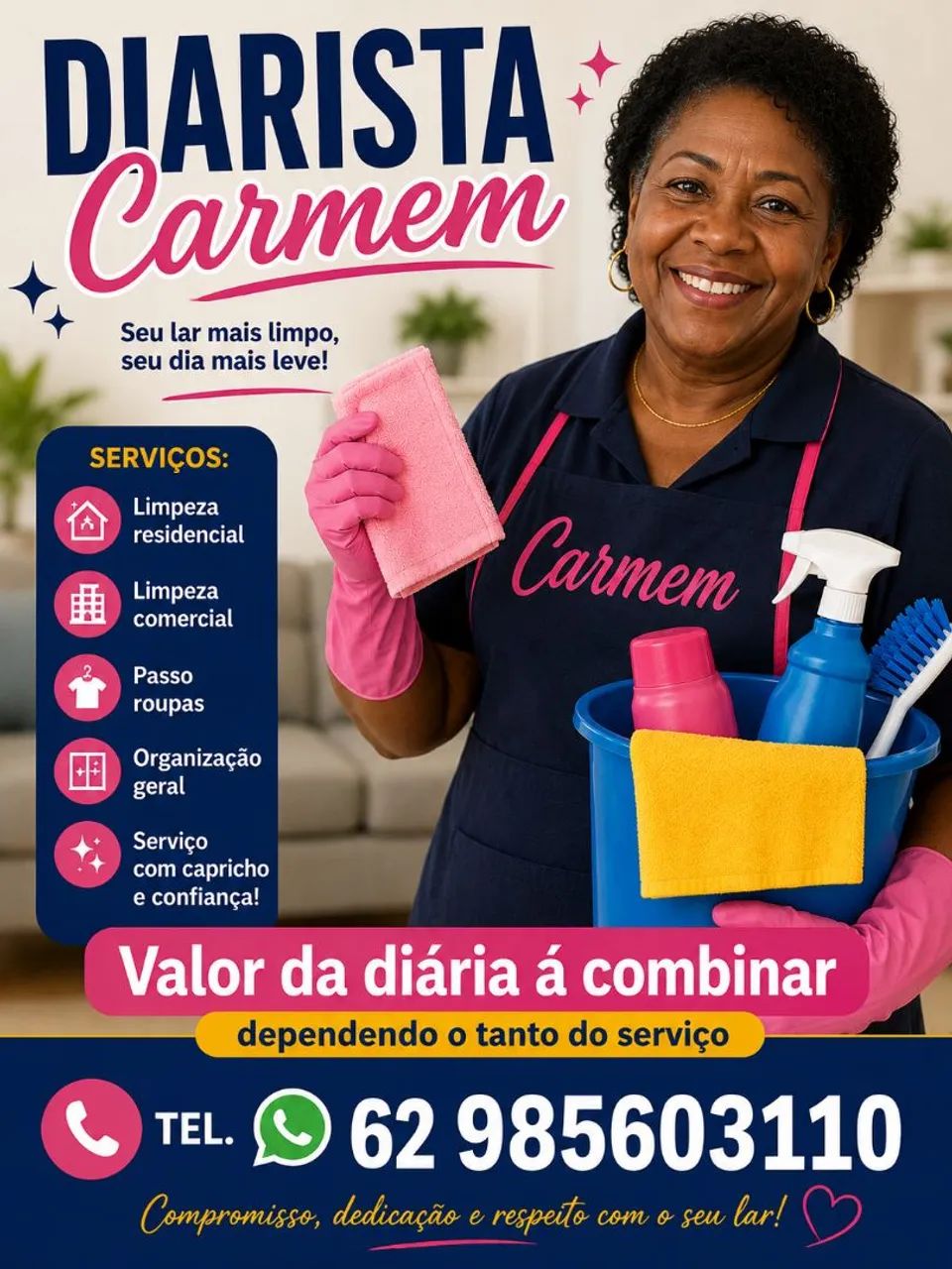 Diarista/faxina 