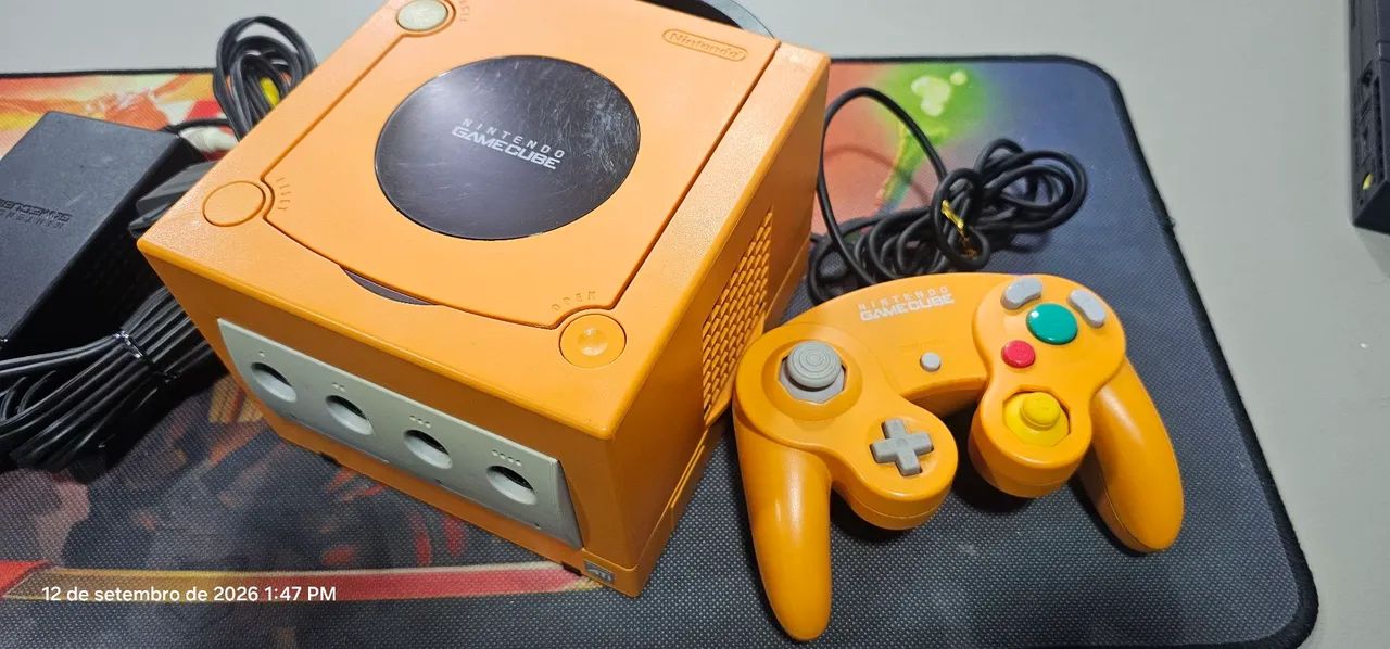 Console Game Cube Laranja - Foto 3