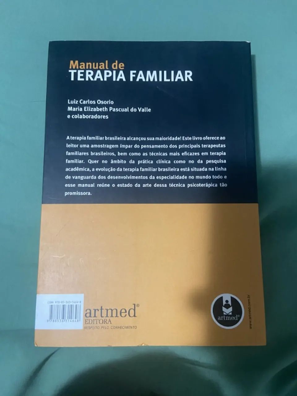Manual de Terapia Familiar Luiz Carlos Osorio e Maria Elizabeth Pascual do Valle - Foto 3