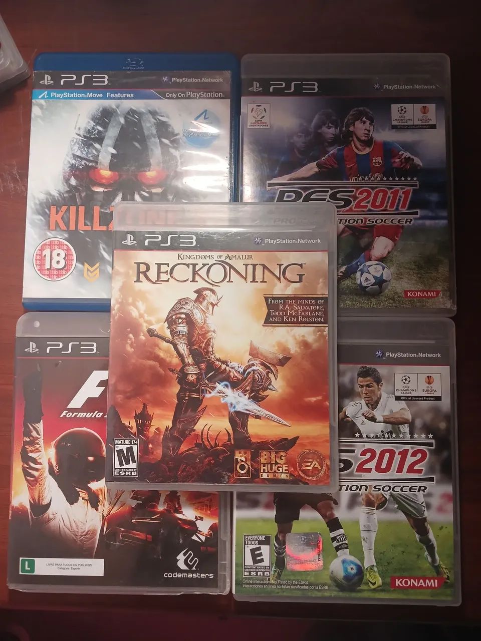 Lote com 9 jogos ps3  - Foto 2
