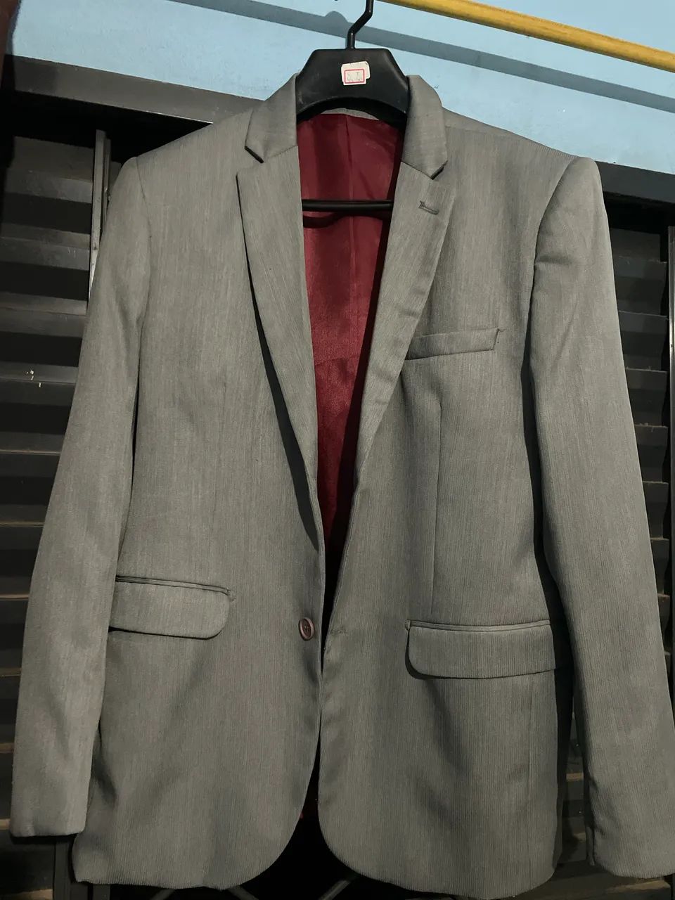 Vendo terno cinza usado - Foto 3