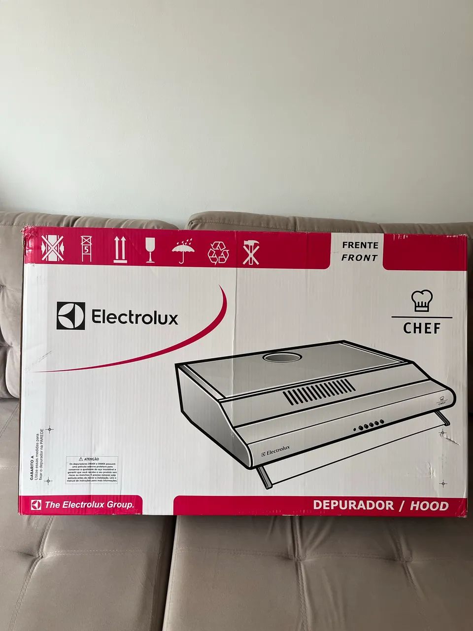 Depurador eletrolux (exaustor, sugar).
