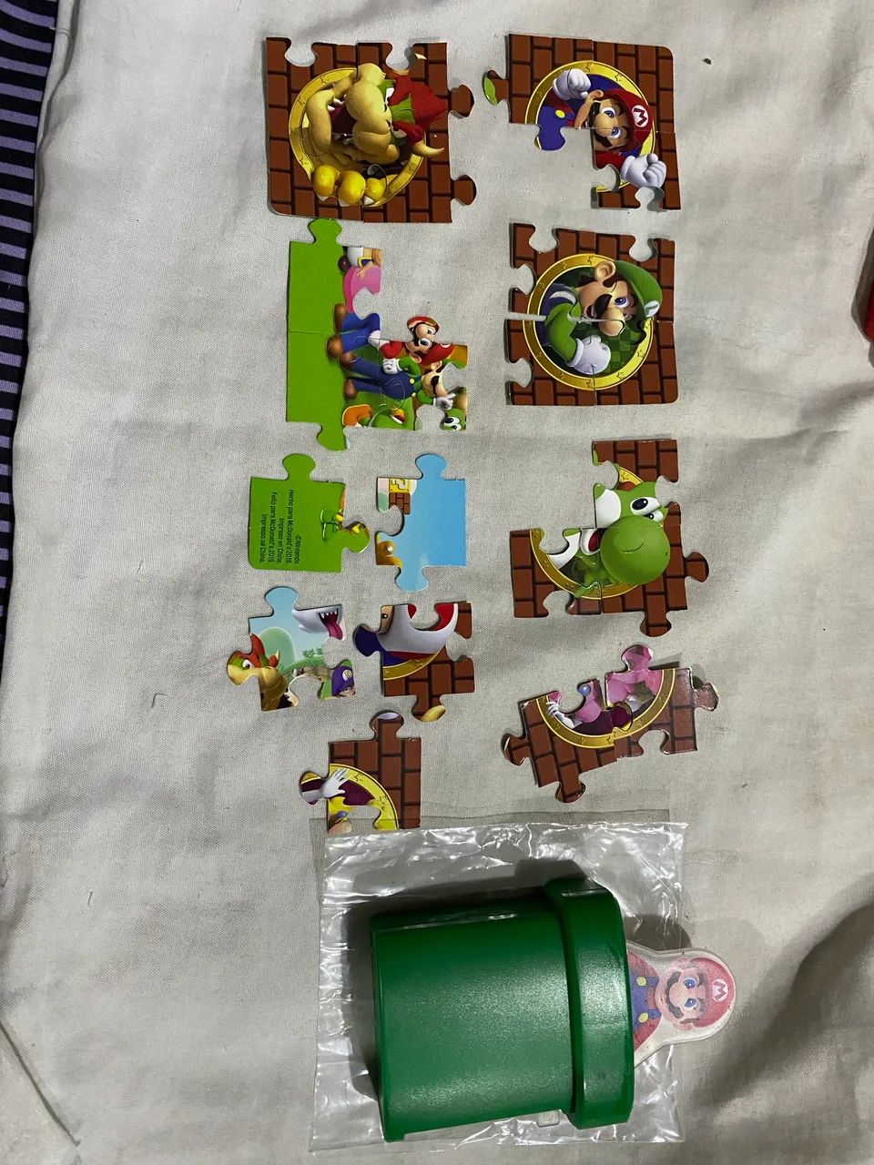 Joguinhos super mario Mc Donalds kit - Foto 2