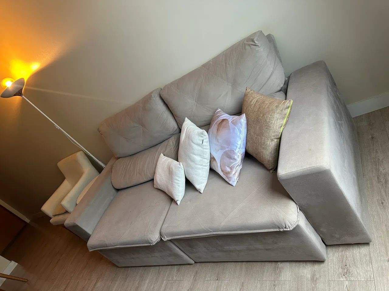 Vendo Sofá Retrátil 2,10m - Foto 4