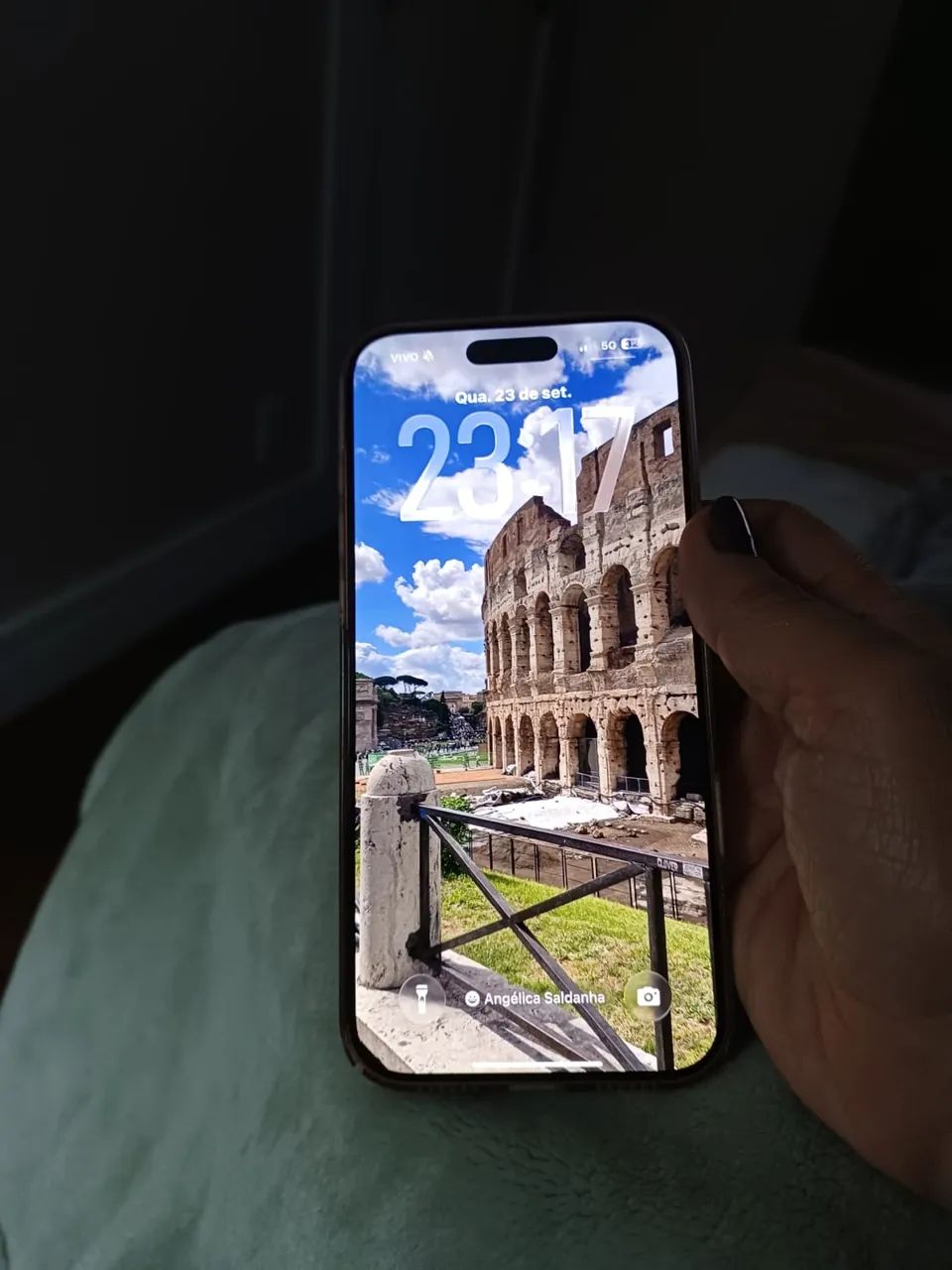 iPhone 17 Pro Max com nota e caixa 