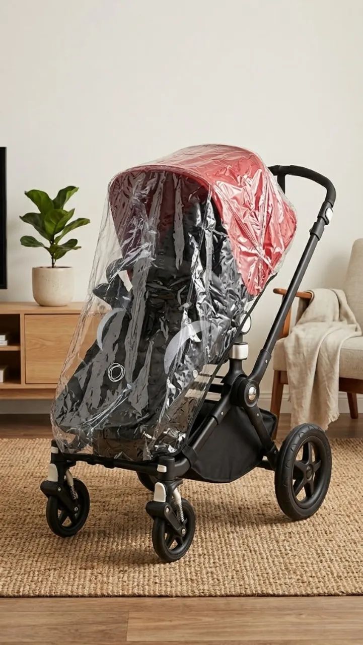 Carrinho de Bebê Bugaboo Cameleon 3 - Completo (com Moisés e Capa de Chuva) - Foto 2