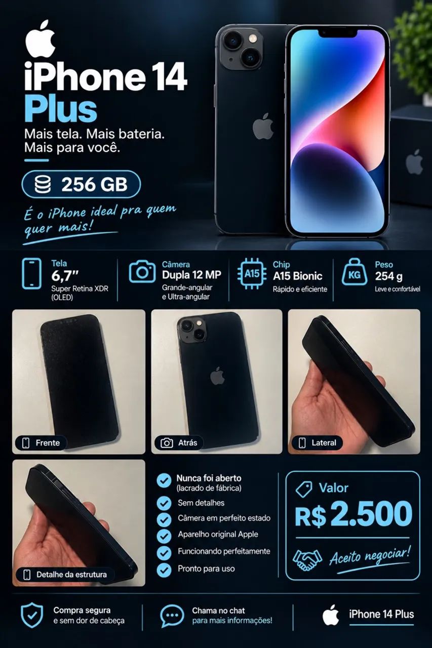 iPhone 14 Plus 256g
