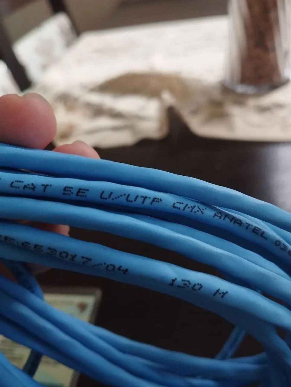 Cabo Ethernet CAT5E 10m (PREÇO DE LOJA) - Foto 3