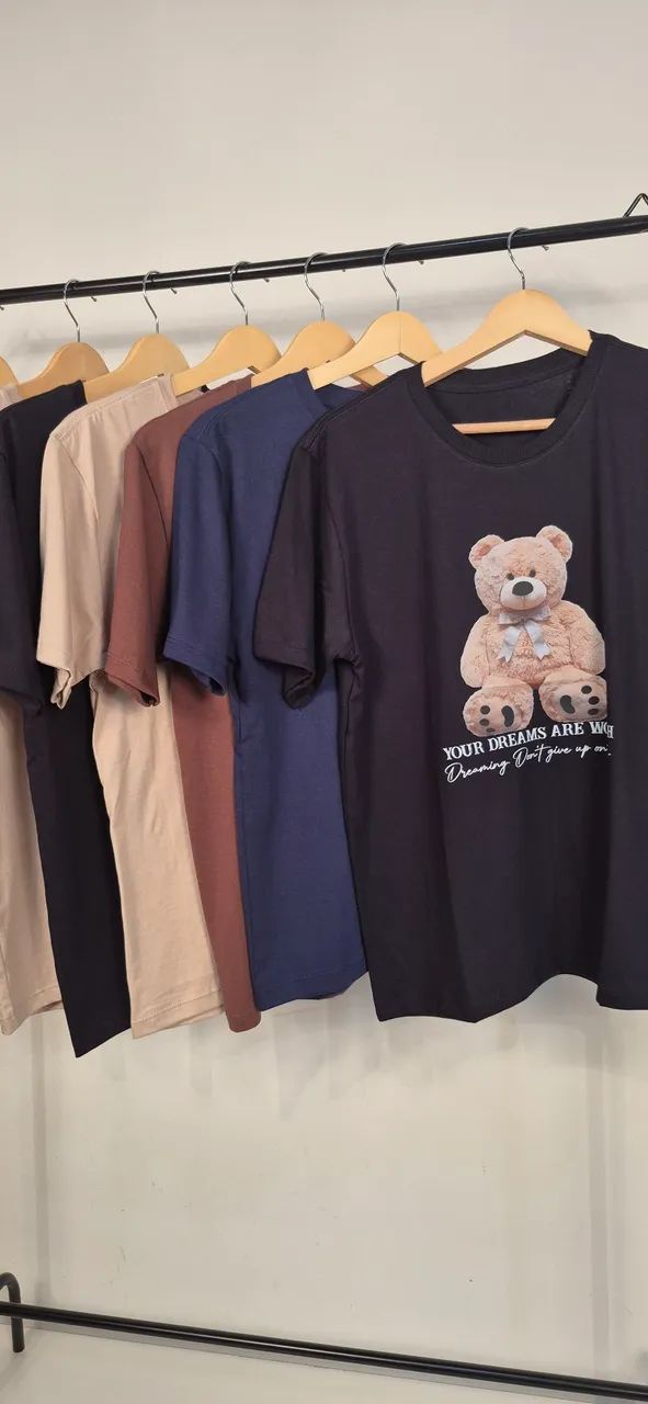 T shirts 3 por 100 - Foto 2