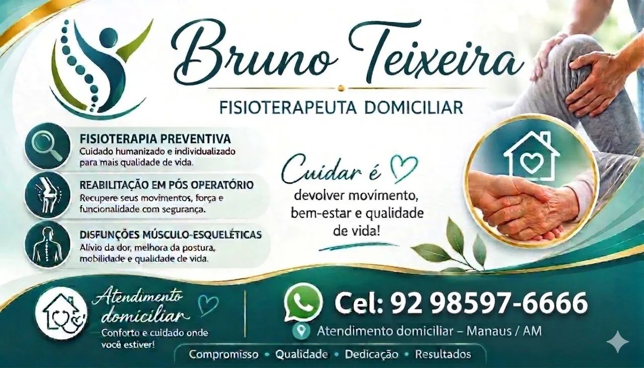 Fisioterapia Domiciliar - Preço Acessível 